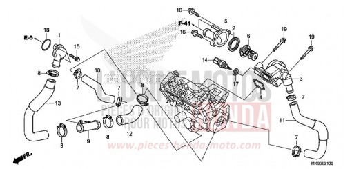 THERMOSTAT CBR1000SAF de 2015
